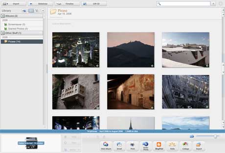 Picasa Image Sets